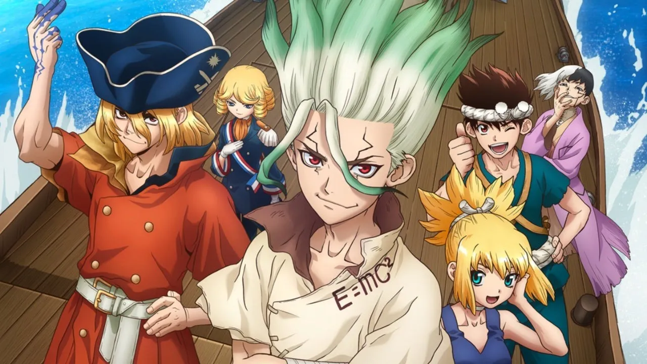 Dr. Stone DLE - Adivinhe o Personagem Secreto · Adivinhe pelas pistas